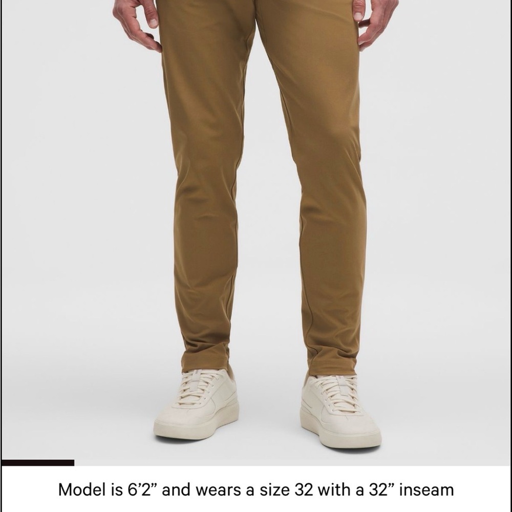 Lululemon Men's Olive Green Golf Pants